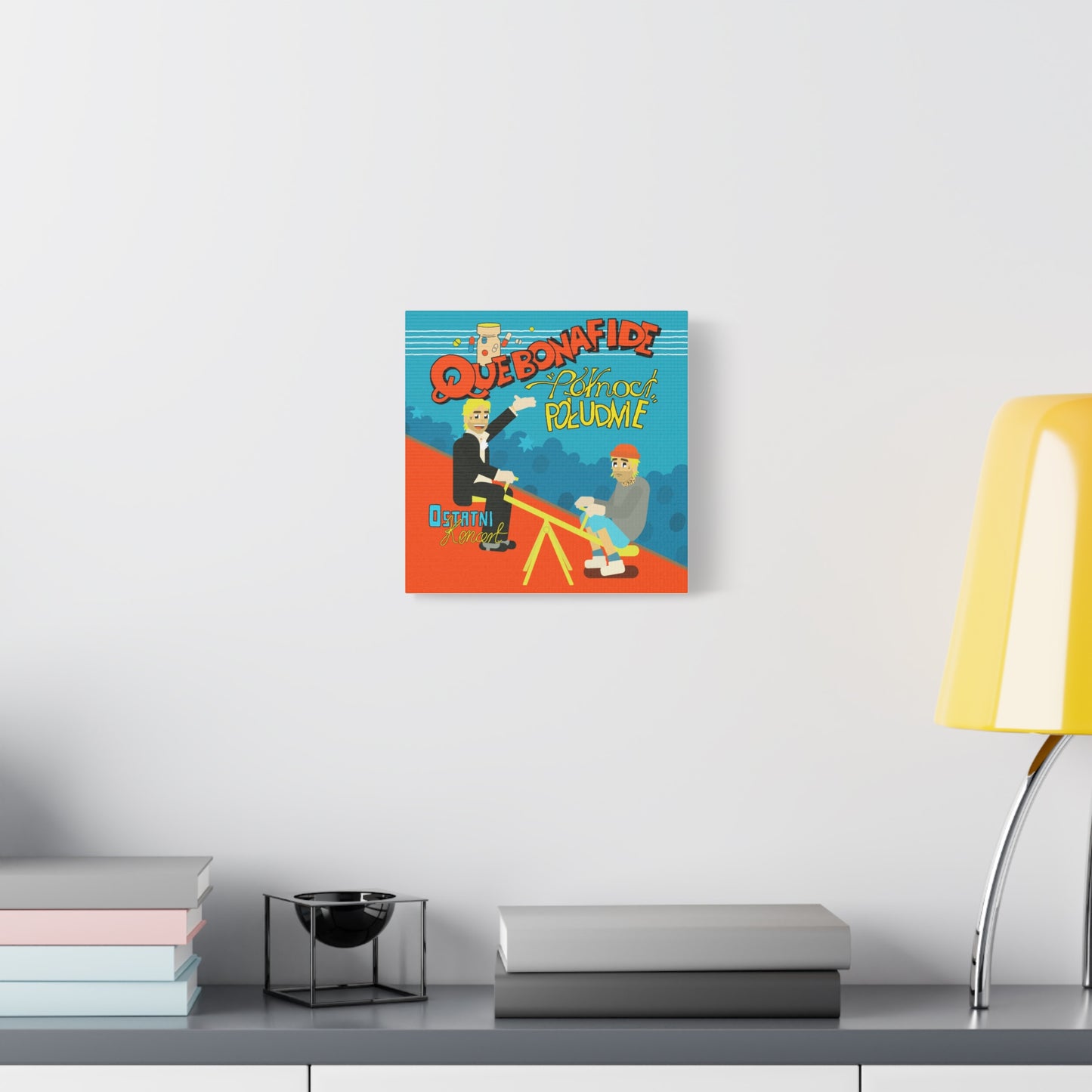PÓŁNOC_POŁUDNIE_CANVAS_PRINT