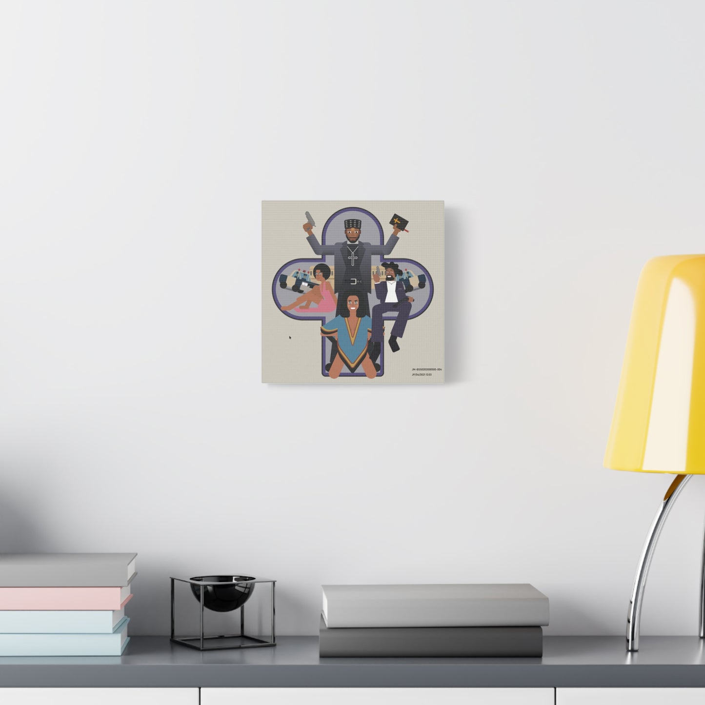 SCARING_THE_HOES_CANVAS_PRINT