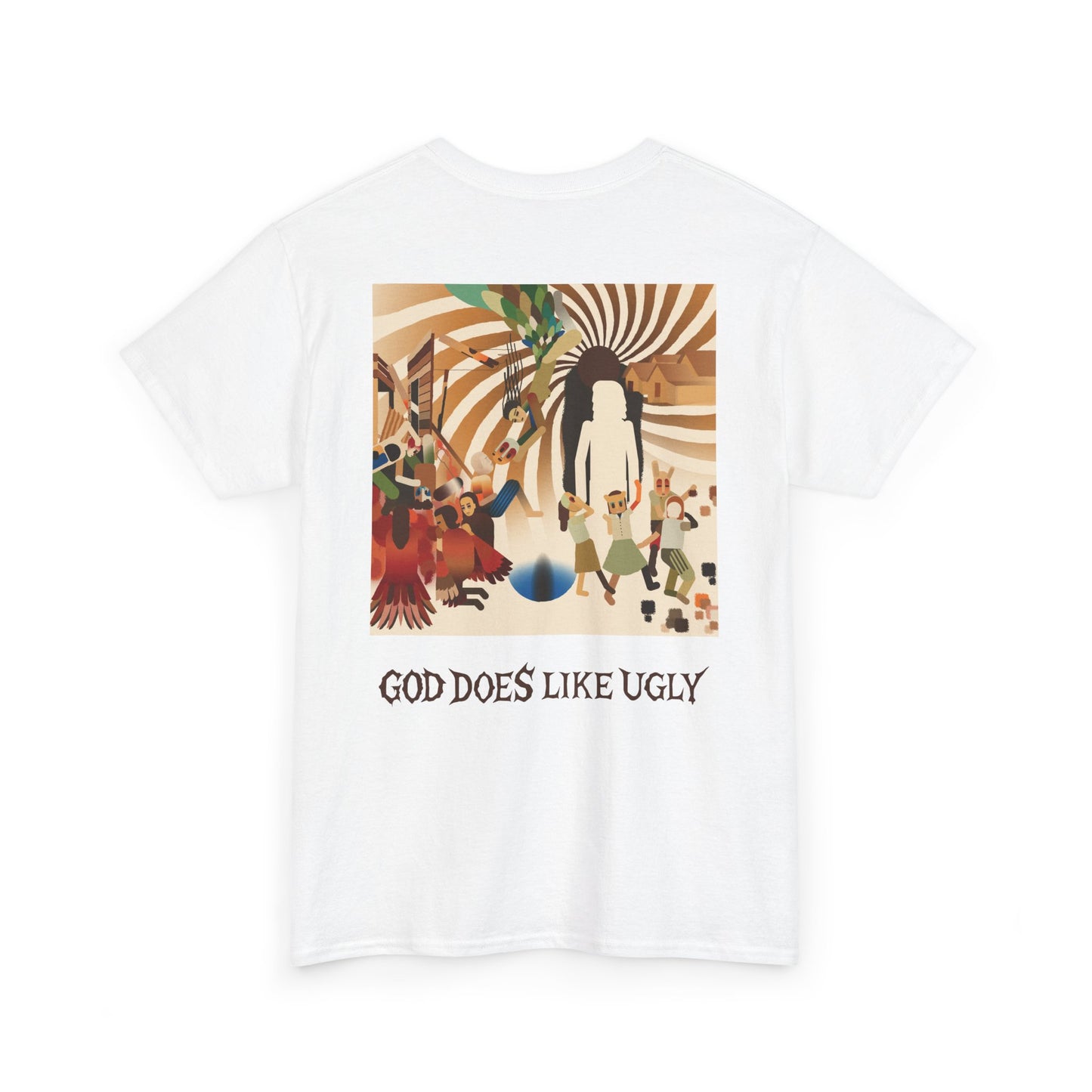 GOD_DOES_LIKE_ULGY_T-SHIRT