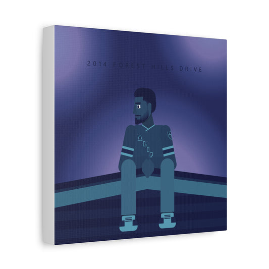 2014_FOREST_HILLS_DRIVE_(10_YEAR_ANNIVERSARY_EDITION)_CANVAS_PRINT
