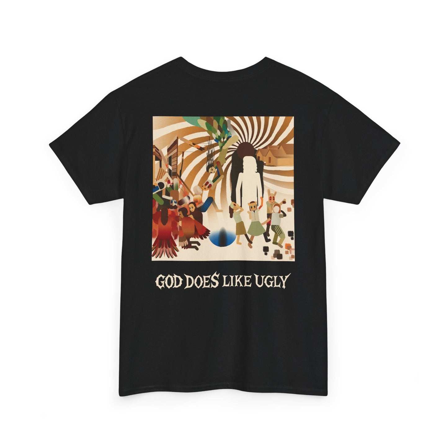 GOD_DOES_LIKE_ULGY_T-SHIRT